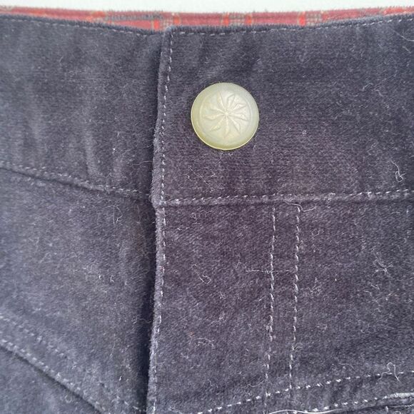 Athleta Velvet Cotton Mini Skirt With Drawstring And Pockets Black 6 - Picture 4 of 15